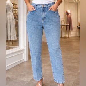 Tommy Hilfiger Light Blue Straight Leg Jeans